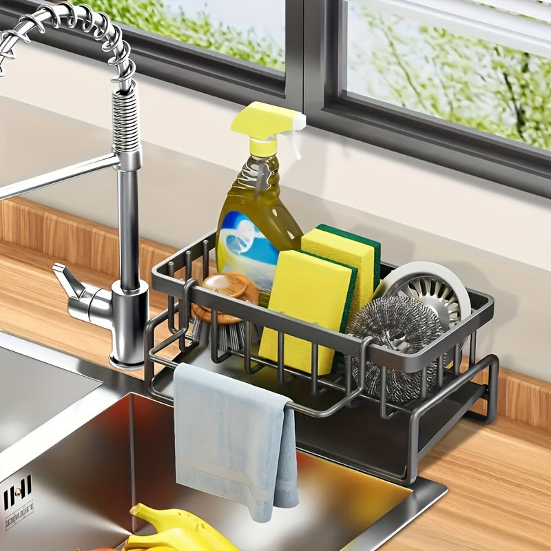 Organize your kitchen sink with our Premium Sink Organizer