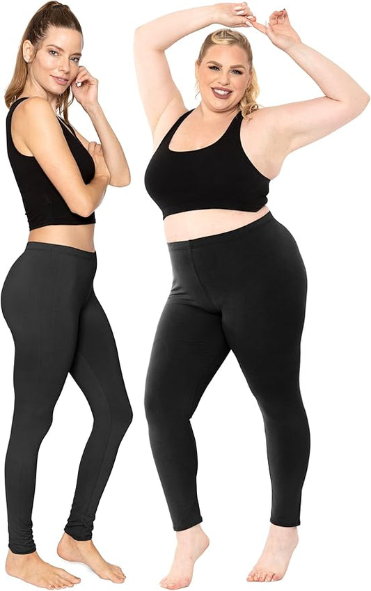 Experience comfort and style with STRETCH IS COMFORT Women's Knee Full Length Leggings.