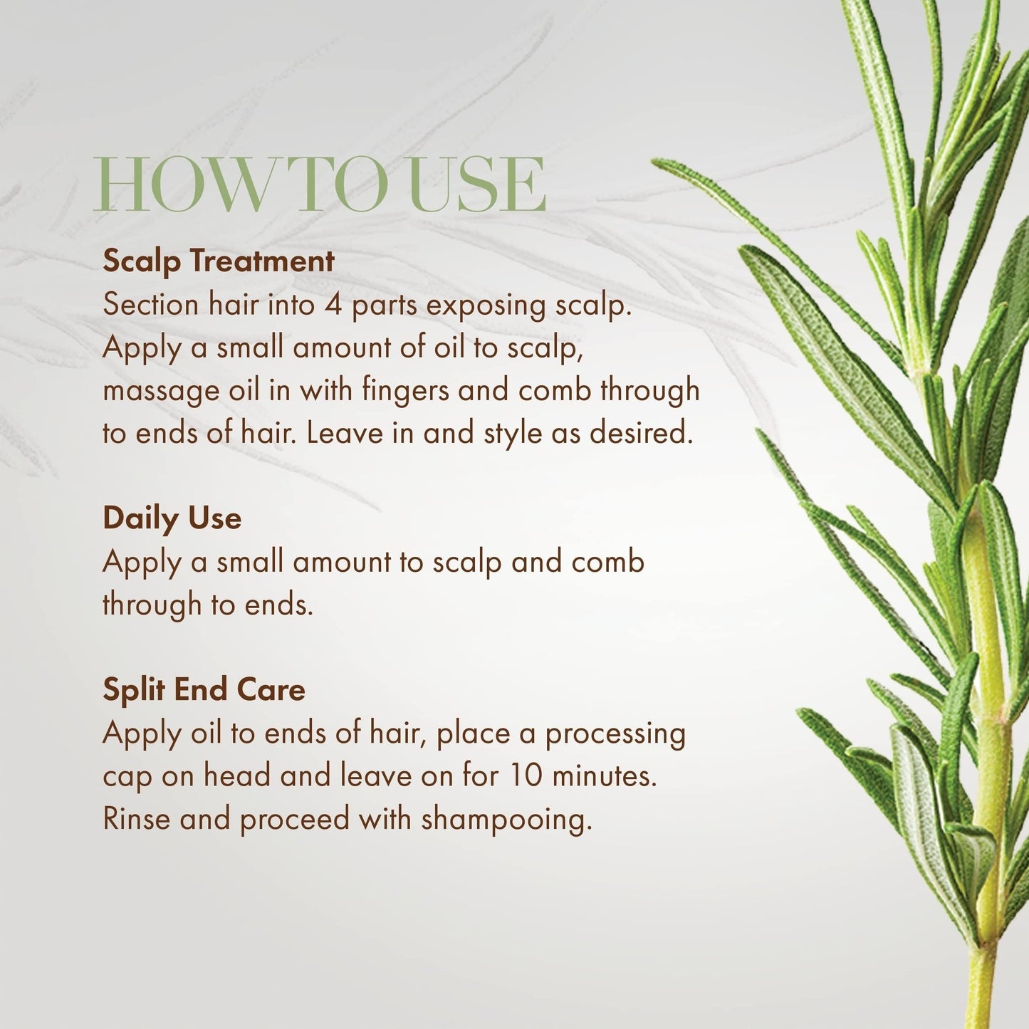 Rosemary Essential Oil, Premium Essential Oil For Hair Care