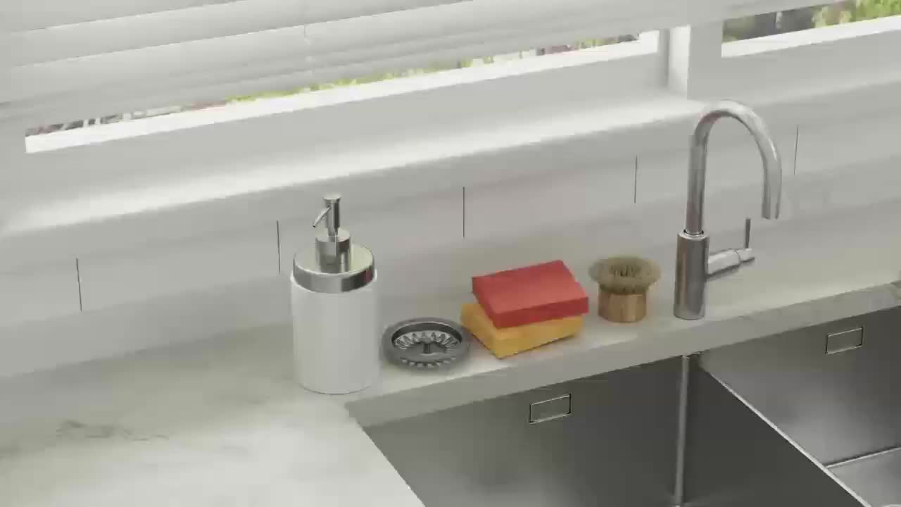 Organize your kitchen sink with our Premium Sink Organizer